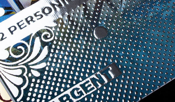 Flyer dorure à chaud Grenoble