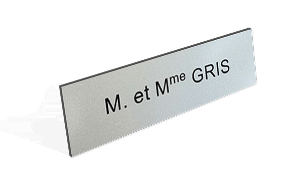 Plaques boites aux lettres