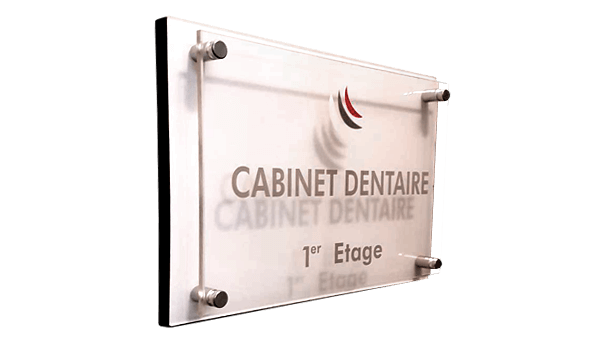 plaque professionnelle