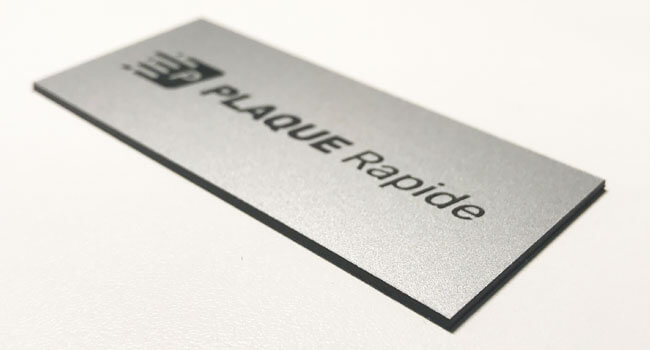 plaque boite aux lettres pvc Grenoble
