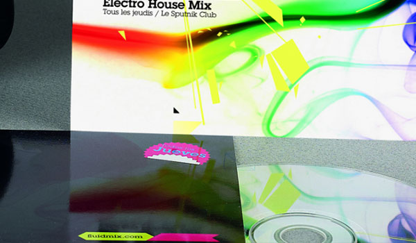 Flyer dépliant vernis ultra brillant
